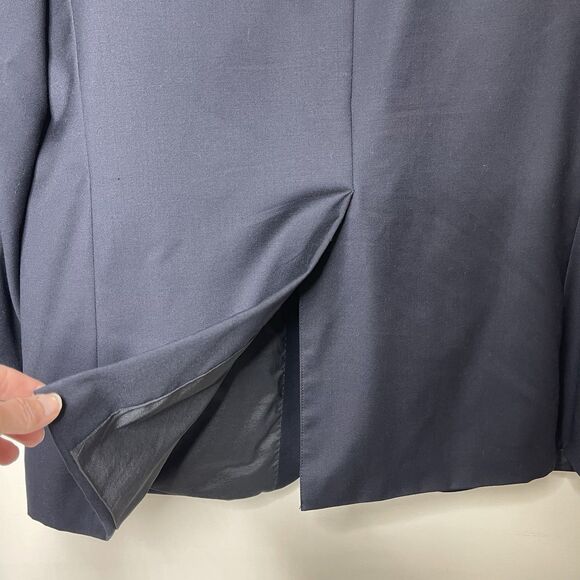 Lauren Ralph Lauren Jacket Men’s 46L Navy Blue Lined Wool Gold Tone Buttons - Picture 6 of 15